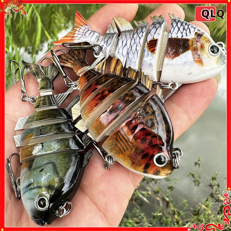 Fishing Lure Swimbait - HS077 Multi Jointed Fishing Lure 8cm