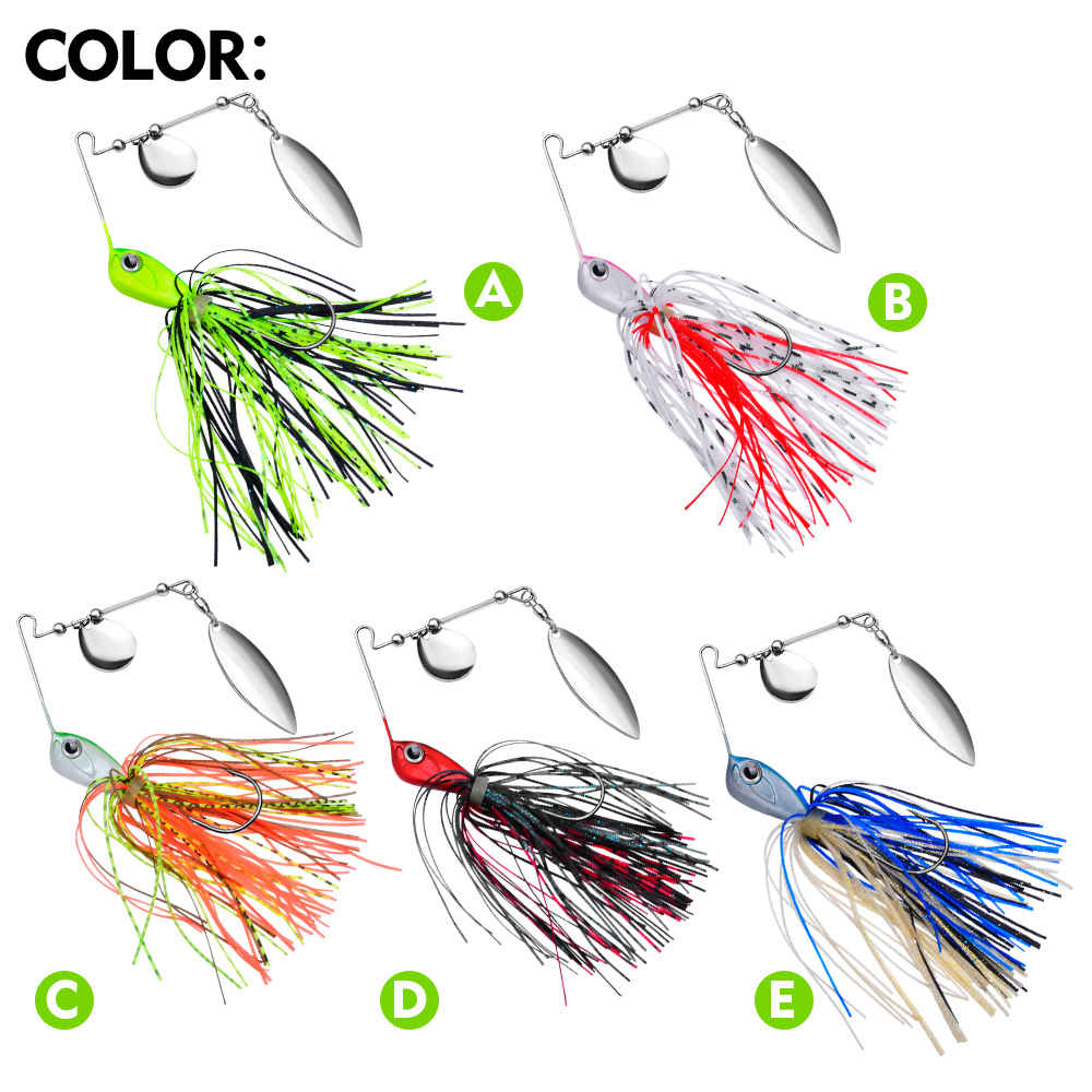 Proberos 10/14g Spinner Bait F - огляд і ціна Fishing Lure Blade Bait