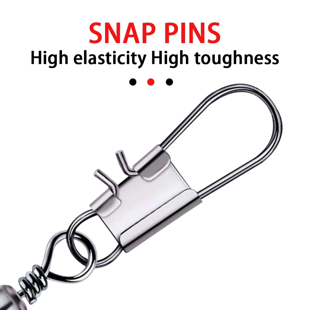 JSFUN 50Pcs Fishing Connector  - огляд і ціна Fishing Lure Accessories