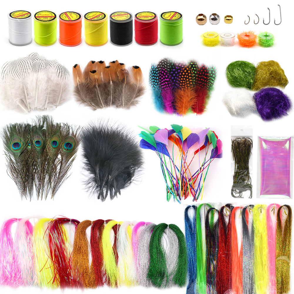 MNFT Beginner Fly Tying Materi - огляд і ціна Fishing Lure Kit