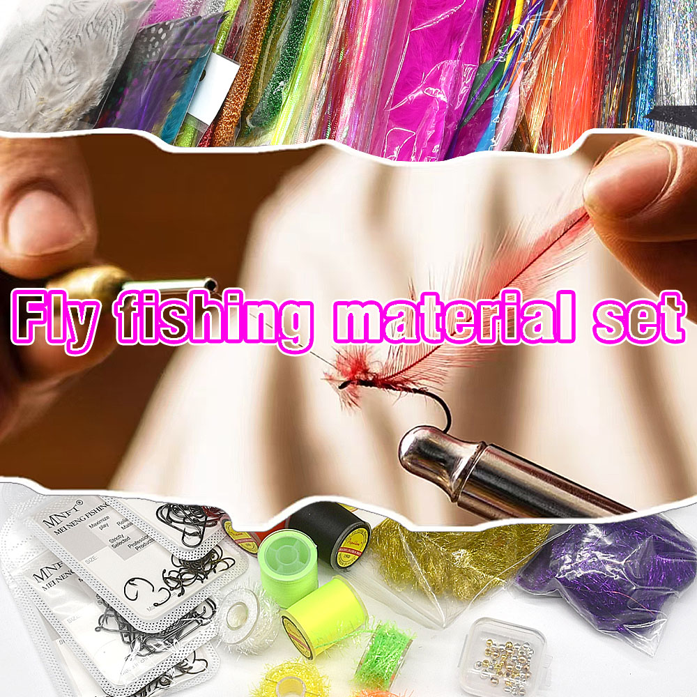 MNFT Beginner Fly Tying Materi - огляд і ціна Fishing Lure Kit