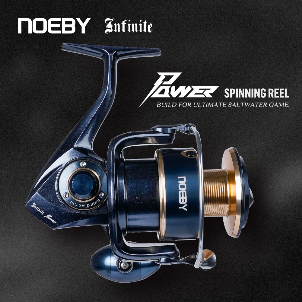 Noeby Infinite Power Spinning  - огляд і ціна Daiwa Reel Bg