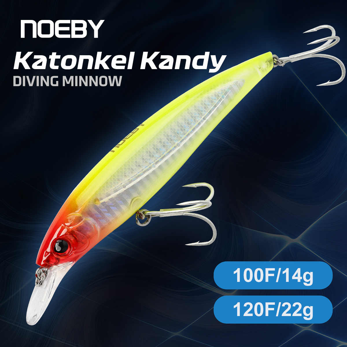 NOEBY Minnow Fishing Lure 100m - огляд і ціна Fishing Lure Jerkbait