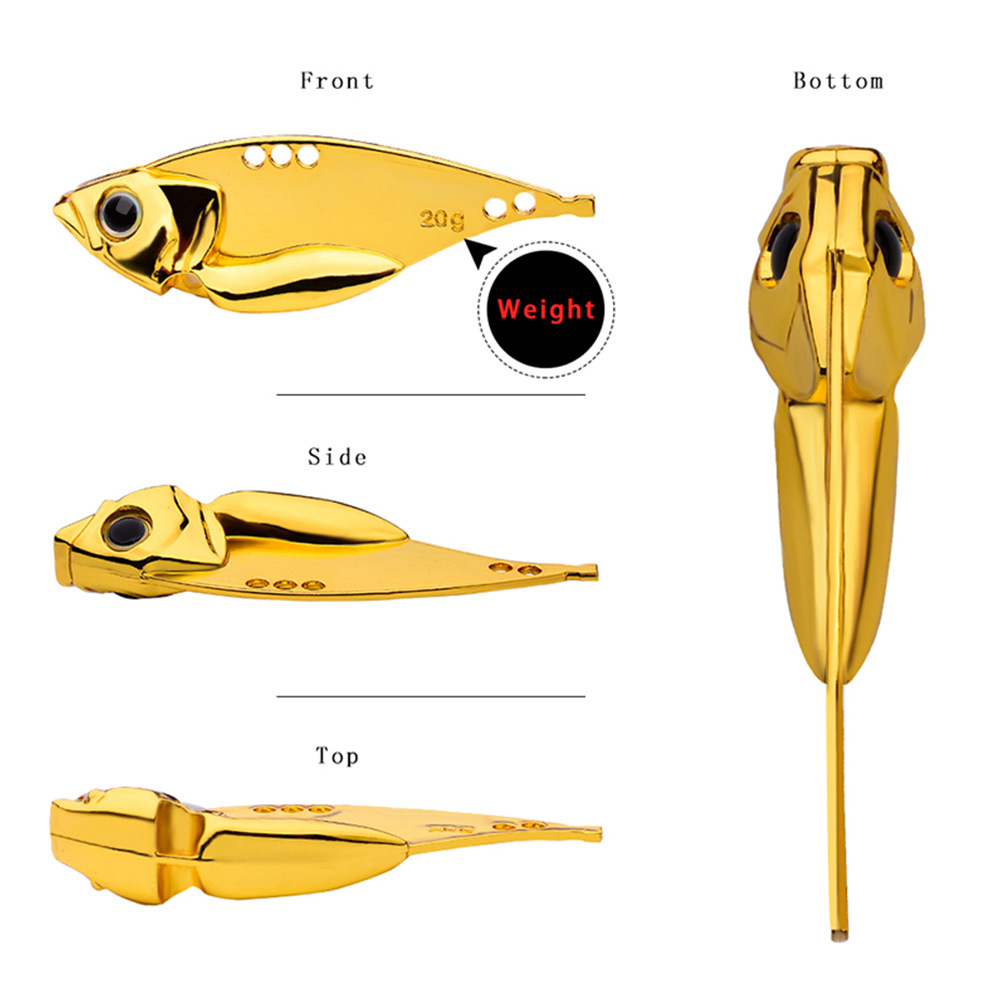 Personalized Engraved Blade Fi - огляд і ціна Fishing Lure Blade Bait
